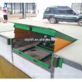 Hydraulic garage car ramp